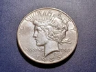 XF/AU 1935-S U.S. Peace Dollar