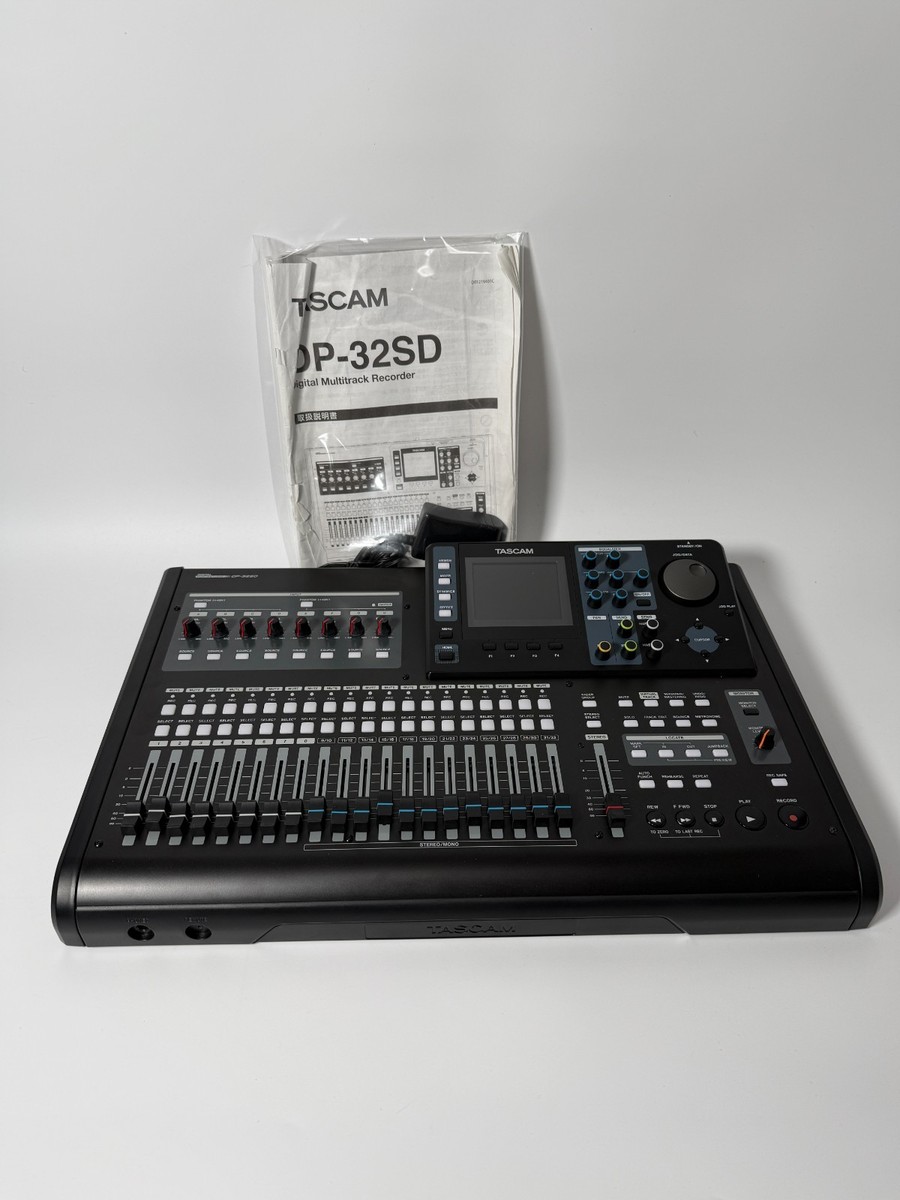 家電 Tascam DP32 TASCAM DP-32SD 32-Track Digital Portastudio for sale online | eBay