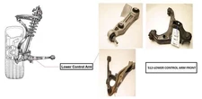 RIGHT FRONT LOWER CONTROL ARM OEM 12-18 BMW 328I 31126852992