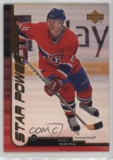1999-00 Upper Deck Star Power Saku Koivu #157 e0k