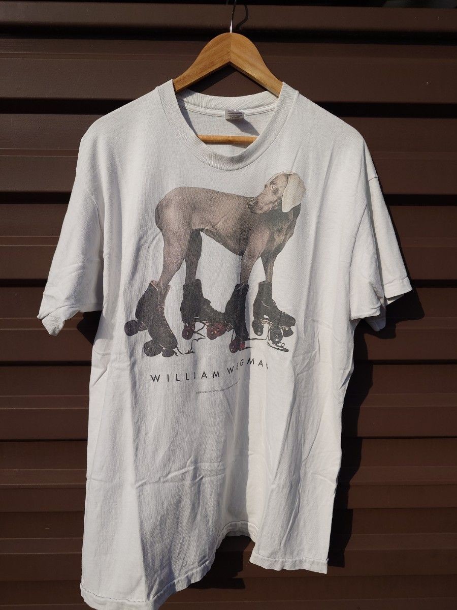 90s william wegman tシャツ ヴィンテージ ウィリアムウェグマン 犬 