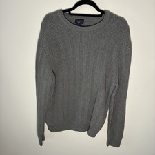 Dockers Crew NecK Gray Sweater , Large