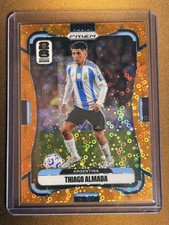 2026 Panini Prizm Fifa World Cup - Thiago Almada #11 Orange Disco Prizm /299