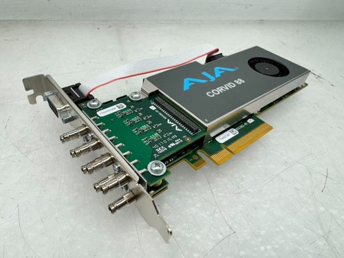 AJA Corvid 88 8-Channel 3G-SDI I/O Card with Fan (Tall Bracket) No Cable