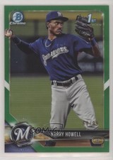 2018 Bowman Draft Chrome Green Refractor 68/99 Korry Howell #BDC-61 11pj
