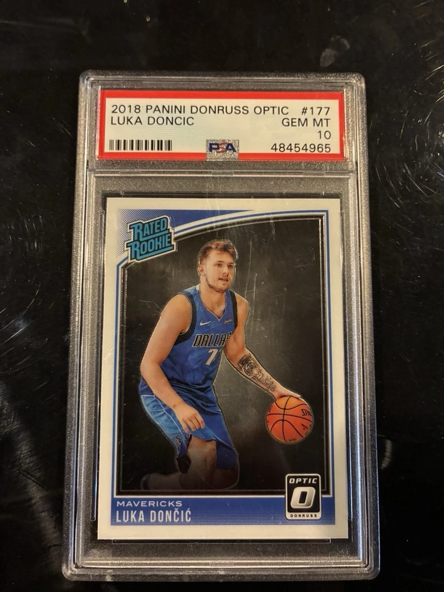 Luka Dončić 10 Graded Basketball Sports Trading Cards