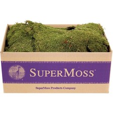 SuperMoss 21588 Sheet Moss Preserved, Natural, 5 Pounds 20-24 sq. ft. 