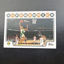 Topps Rookie Challenge Kevin Durant #156 Seattle Supersonics Basketball Card
