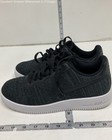 Nike Air Force 1 Flyknit 2.0 Black Anthracite Lace Shoes Size 9.5 — photo 2