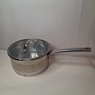 La Sera Fine Cookware Premium Stainless 2.5 QT Saucepan w/Lid and pour spout