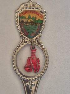 E Greenwich Rhode Island Vintage Souvenir Spoon Collectible