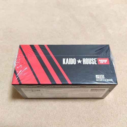Kaido House x Mini GT Datsun 510 Wagon Kaido Advan 033 Diecast Unopened - Picture 2 of 3