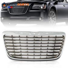 68127942ae Front Bumper Grille For 2011 2012-2014 Chrysler 300 Chrome Insert