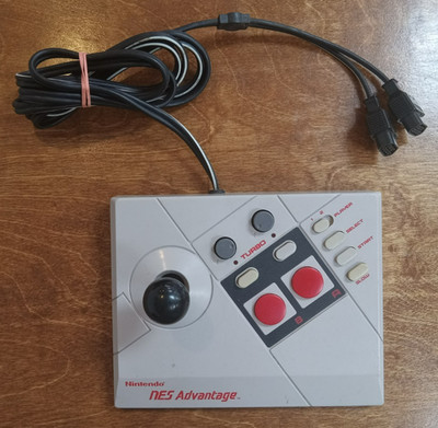 Nintendo NES Advantage Joystick Controller NES-026 Genuine OEM 1987 Tested Works