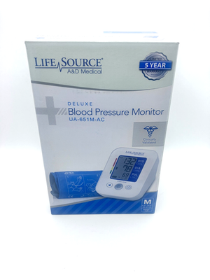#ad Aamp;D Medical Life Source UA 651M AC Deluxe Blood Pressure Monitor Slimfit Cuff $6.99