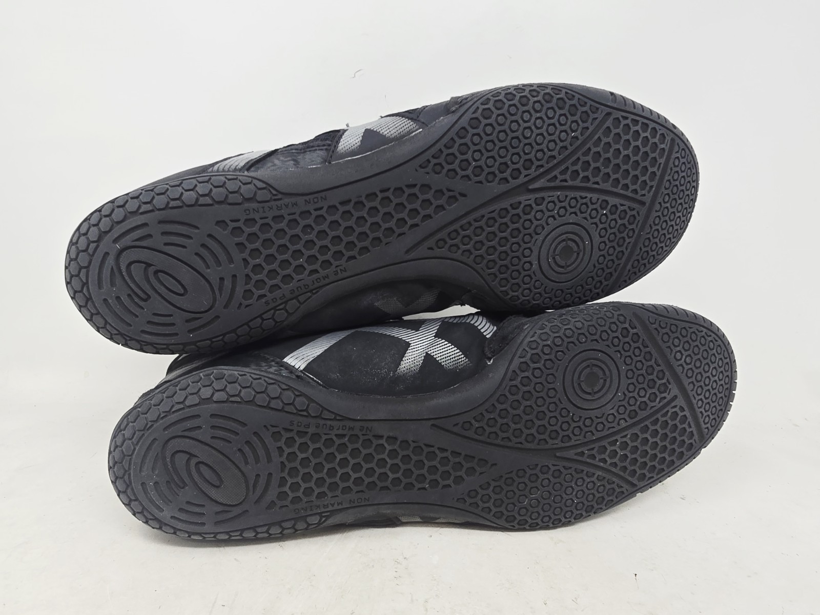 Asics Mens Matcontrol 3 Black Wrestling Mesh Lace Up Boxing Size 15 thumbnail 8