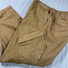 Air Jorden Essentials Chicago Pants Mens Sz XL Khaki Jumpman Logo FN6364-231