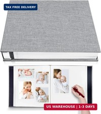 Photo Album Self Adhesive 3x5 4x6 5x7 6x8 8x10 8.5x11 11x10.6 Magnetic Scrapbook