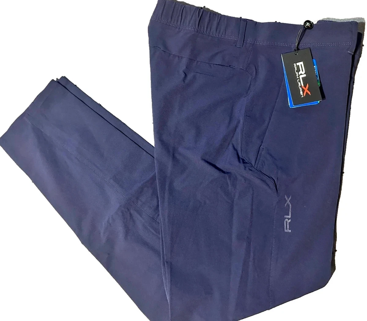 RLX ネイビー ゴルフパンツ34 Sz 36/34 - $138 RLX Ralph Lauren Pants Mens Navy Blue Golf Stretch