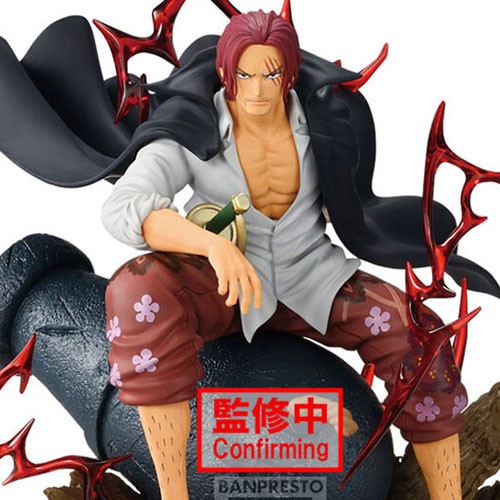 Figurine One Piece Shanks The Orama Soul aux détails sculptés premium