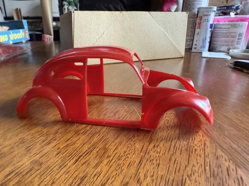 IMC 1:25 VOLKSWAGEN STOCK or Double A Altered VW COUPE Model Kit 114-200 Vintage - Image 4 of 4