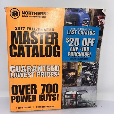 Northern Tool & Equipment 2017 Fall Winter Master Catalog Tool Equipment Guide