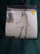 Mummy Costume Way to Celebrate Halloween Horror Party Adult S 4/6