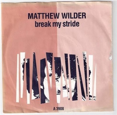 Matthew Wilder - Break My Stride (7'', Blu)