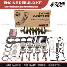 Overhaul Engine Rebuild Kit For 2000-08 Toyota Celica Corolla Matrix 1zz-fe 1.8l Overhaul Engine Rebuild Kit For 2000-08 Toyota Celica Corolla Matrix 1zz-fe 1.8l