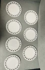 Vintage Westmoreland White Milk Glass “Forget Me Not” Lace Plate 8.5” – Set of 7