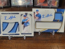 Brad Keller 2019 National Treasures RPA #'d /99 + Panini Immaculate RPA #'d /99