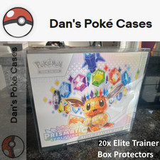 20 Pokemon Elite Trainer Box ETB Protector Case 0.6mm Perfect Fit Protective