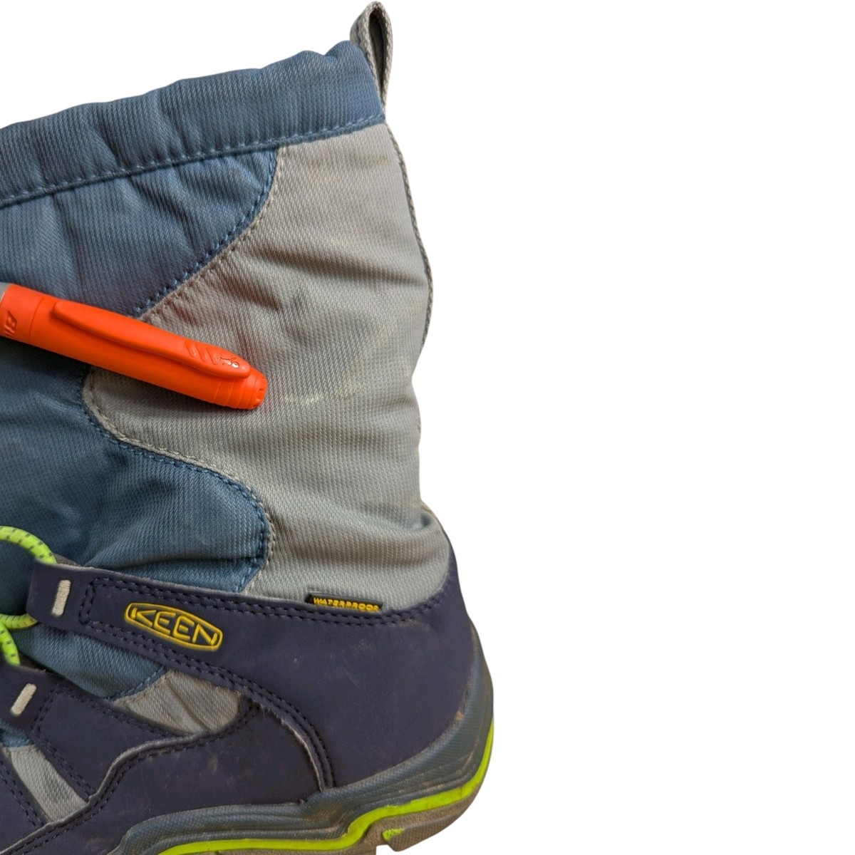 Keen Winterport Snow Boots Kids Size 5 Blue Green Winter 2 | eBay