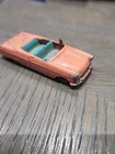 Matchbox Lesney No. 39a Ford Zodiac Convertible,  produced in the late 1950s.
