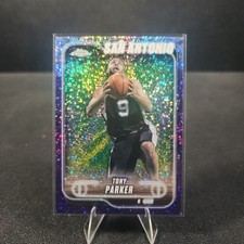 2024-25 Topps Chrome - Tony Parker #138 Purple Speckle Refractor /299