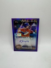 2024 Topps Pro Debut Diego Mosquera Auto Purple Foil #/299