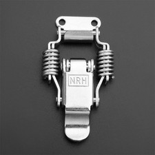 Spring Toggle Hasp Latch Draw Cabinet Case Box Catch Lock Hardware Locking Tool