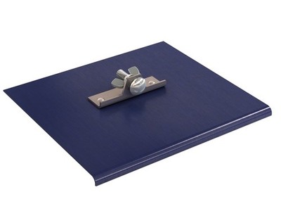22751 Blue Steel Walking Edger 9inch X 8inch 1/4inch Radius 3/8inch Depth
