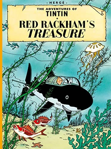 Tintin Red Rackhams Treasure Herge Paperback Childrens Comic Adventure - Image 8