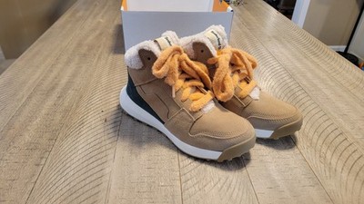 Womens Timberland Retro Swift Sherpa Lined Premium Leather Mid Winter Boot 8.5