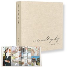 Wedding Photo Album 4x6 Pictures  Custom 2025 Year - Large Picture Scrapbook...