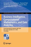 Business Intelligence, Computational Mathematics, And Data Analytics Pramod Pati