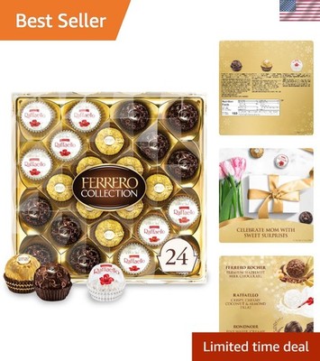 Luxurious Ferrero Collection Chocolates - Hazelnut, Dark Chocolate & Coconut