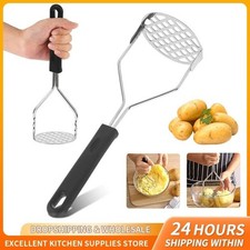 Potato Press Stainless Steel Potato Press Manual Masher Kitchen Gadget