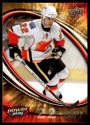 2008-09 Upper Deck Power Play Box Set Daymond Langkow Calgary Flames #46