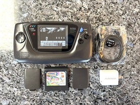 Sega Game Gear - Works, Recapped, New LCD Screen, Clean Shell, USB-C Setup +more