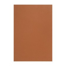 Full Grain Leather Sheet 11.8" x 7.8" Natural Leather Pieces Yellow-Brown