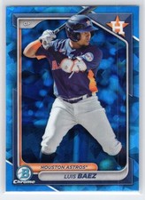 Luis Baez - 2024 Bowman Chrome Sapphire - Prospects #BCP-248 - Houston Astros