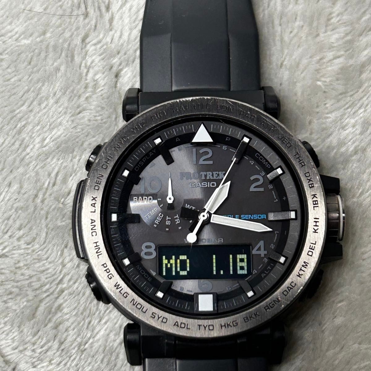 Casio Pro Trek PRG-650Y Night Safari Tough Solar Outdoor sports