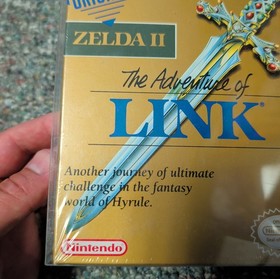 Zelda II: The Adventure of Link Classic Series (NES 1992) Brand New! (Sealed)